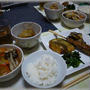 たぁさんのお土産がすっと馴染んだ食卓