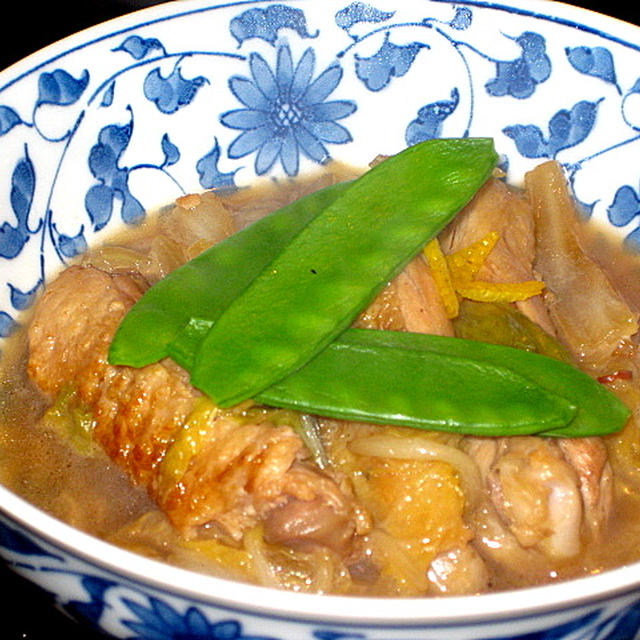 鶏手羽と白菜の煮もの