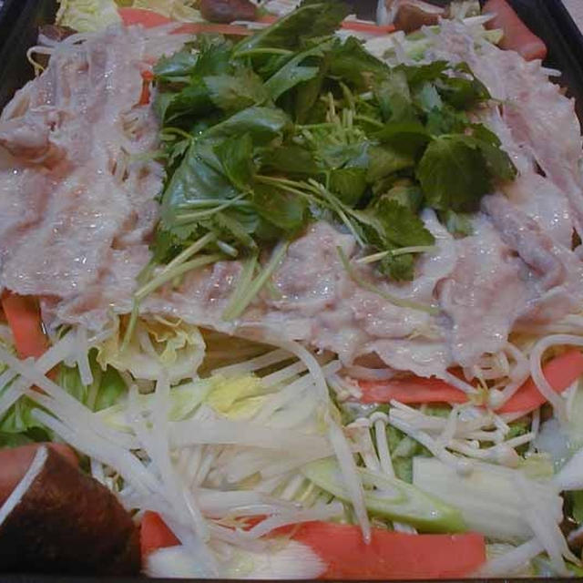 お野菜たっぷり蒸し料理