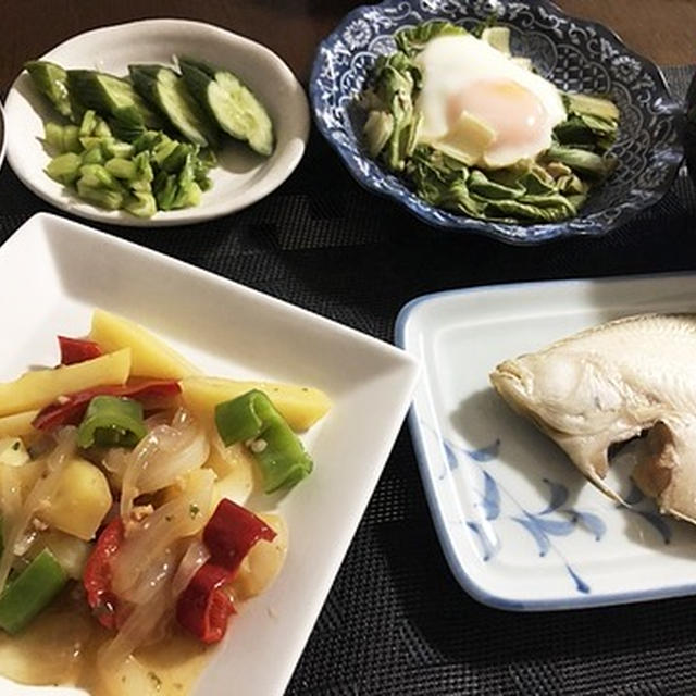 平穏な日々も束の間＆じゃがいもと玉ねぎの麻婆風