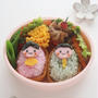 【ひなまつり　お雛様のお弁当＊キャラ弁レシピ】