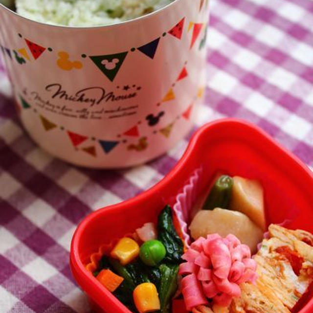 保温弁当**ほっけの青のりリゾット