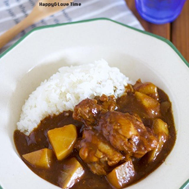 下味冷凍も可♡旨味エキスがたっぷり♡『鶏手羽元と大根の和風カレー』と『これってプラシーボ！？』