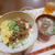 肉味噌丼と豚汁、昨日の晩ごはん
