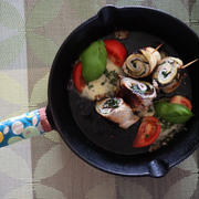 ナスの肉巻？肉のナス巻き？食べ比べ‼