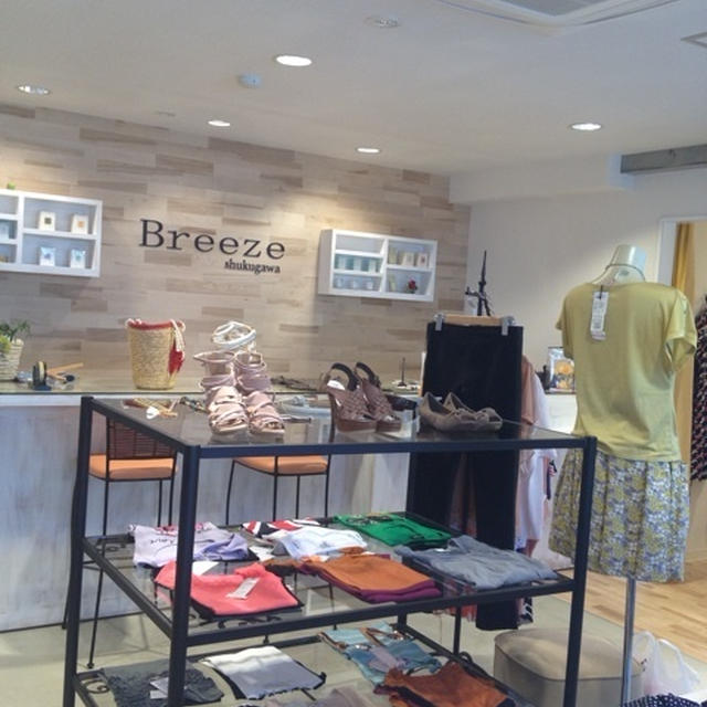 最近見つけたお気に入りセレクトショップ♪「Ｂｒｅｅｚｅ　夙川店」さん