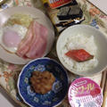 息子朝ご飯（笑