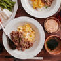 卵があるだけで大喜び♡スタミナもやたま丼♡と娘の平日フル装備