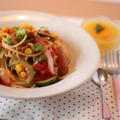 ズッキーニ！夏野菜パスタ