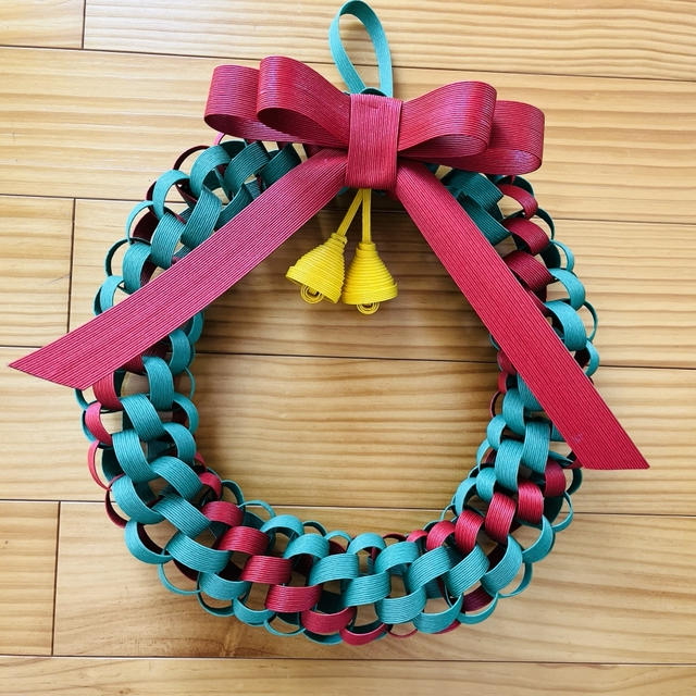 今年のクリスマスリース