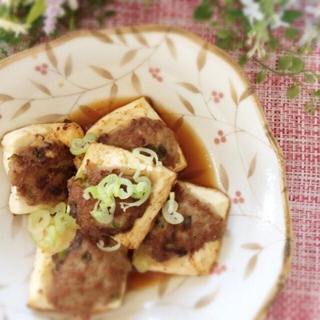 豆腐のひき肉のせ焼き 料理教室 By かなえさん レシピブログ 料理ブログのレシピ満載
