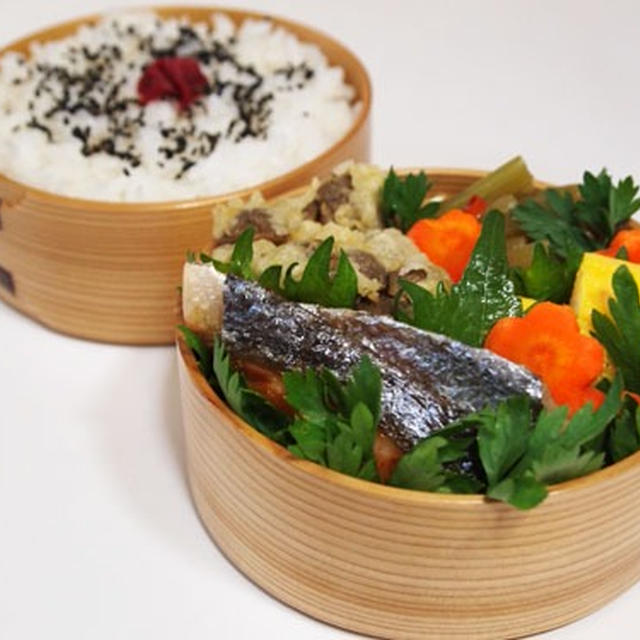 滋味・滋味お弁当＆新玉ねぎの炊き込みごはん♪
