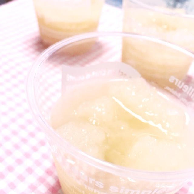 ★ママおやつ 〜梨ゼリー〜★