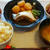 10/26の朝食『ぶり大根＊ｶﾎﾞﾁｬのいとこ煮』