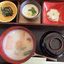 小倉山荘のカフェでランチ