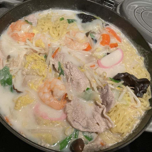 ちゃんぽん鍋ラーメン♪