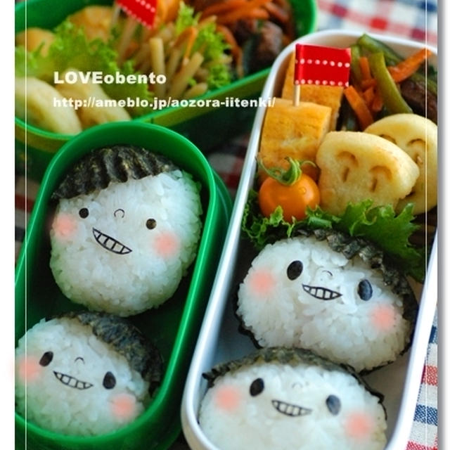 ニシシなおにぎりのお弁当