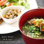 沖縄料理　ソーキ汁（スペアリブのスープ）