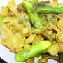 豚バラとアスパラのカレー炒め｜レシピ・作り方