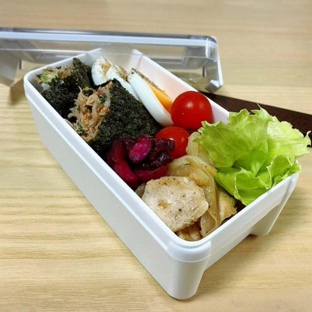 月曜日のお弁当。