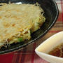 チヂミ風そうめん焼き【めんつゆ×ごま油】