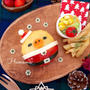 《キャラ弁》オムライスで♡キイロイトリサンタの作り方♡