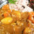 ■昼ご飯【いつもの野菜ゴロゴロ雑穀カレー・ご飯は十六穀米入りで／USA孫＾＾】