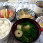 ５月２５日*朝*　あったかご飯とお味噌汁
