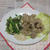 豚ロース薄切り肉＋青ネギのアヒージョ炒め