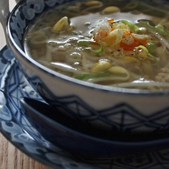 豆もやしのスープ