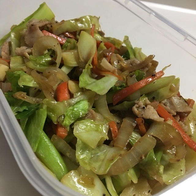 肉野菜炒めー☆二太郎用