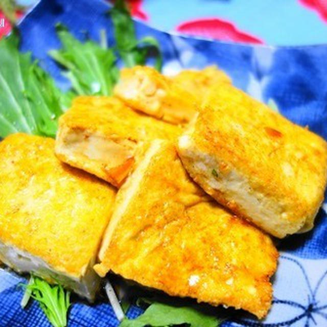 豆腐のガーリック風味ステーキ♪