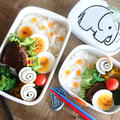 【親子弁】ハンバーグ弁当 by にぎりっ娘。さん