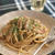 烏賊わた味噌クリームパスタ。