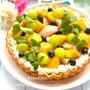＊夏のフルーツたっぷり♪レンジで簡単✨プリンタルト＊と、前売り券？？の話