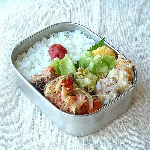 9/14(土)鮭の焼き南蛮弁当