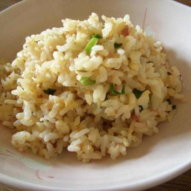 天かす入り和風炒飯
