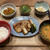 【献立】カジキマグロと千住ねぎの照焼き、かぼちゃの煮物、菜の花のマヨポン和え、長芋酢味噌、豆腐のお味噌汁