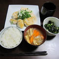 鶏むね肉のソテー薬味がけ