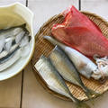 魚のお取り寄せ＿７月　　♪鰯の刺身・酢締め・生姜煮♪