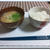 朝ごはん。