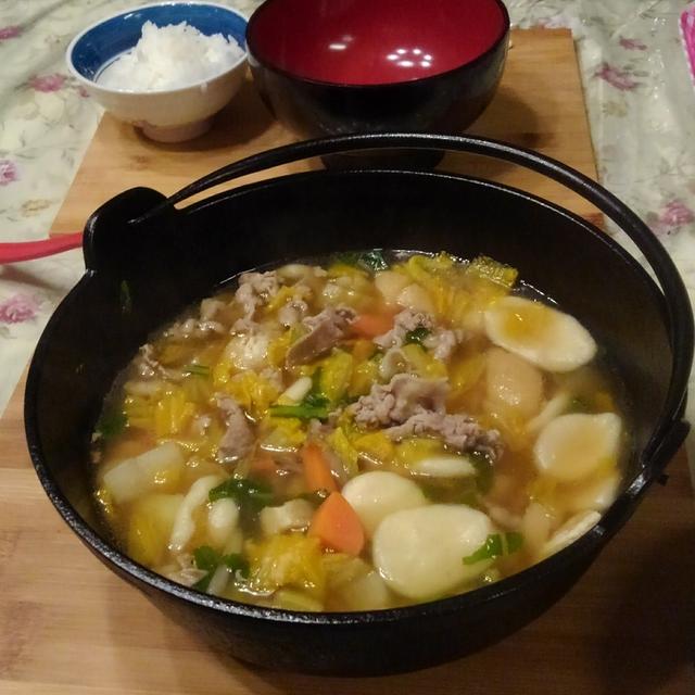 すいとん食べたい！！おいしいお出汁を使って・・・・