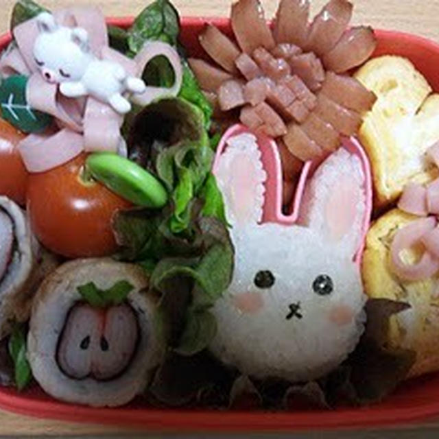 十六茶のおまけでウサギ