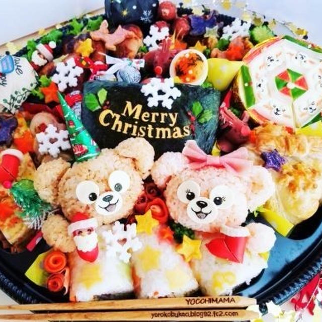 ダッフィー＆シェリーメイクリスマスオードブル☆