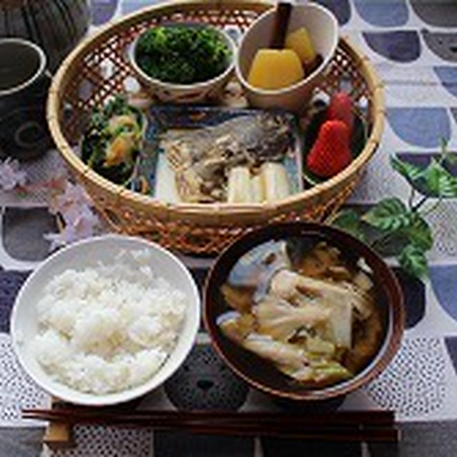 目でも楽しむ朝ご飯