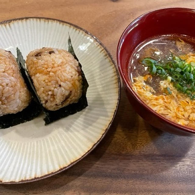 東京土産で飲む気満々のお夕飯