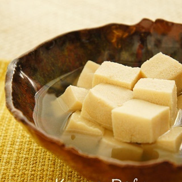 ひんやり高野豆腐の含め煮