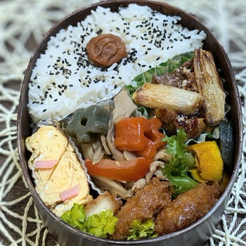 夫へ「誕生日おめでとう＆元気に生きるよ」の思い込めたお弁当169