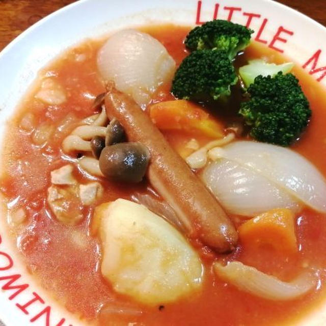 「関西風 昼うどん！」＆「鶏肉と野菜のトマトスープ ディナー」