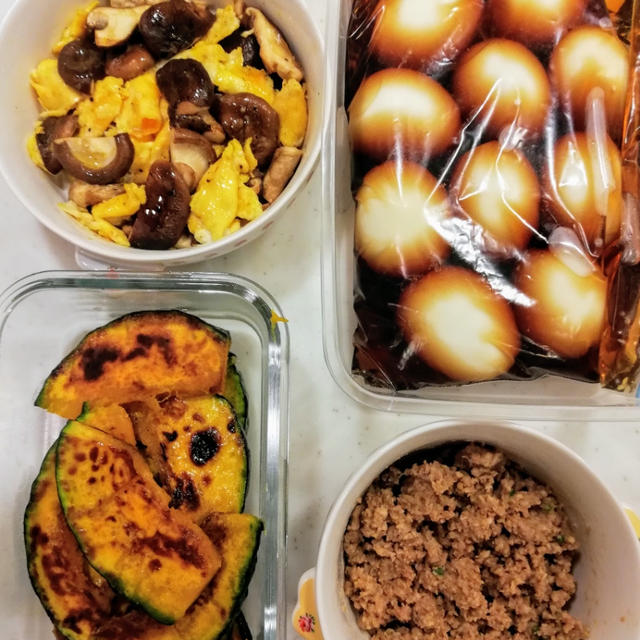今週の作りおきおかず～4種～